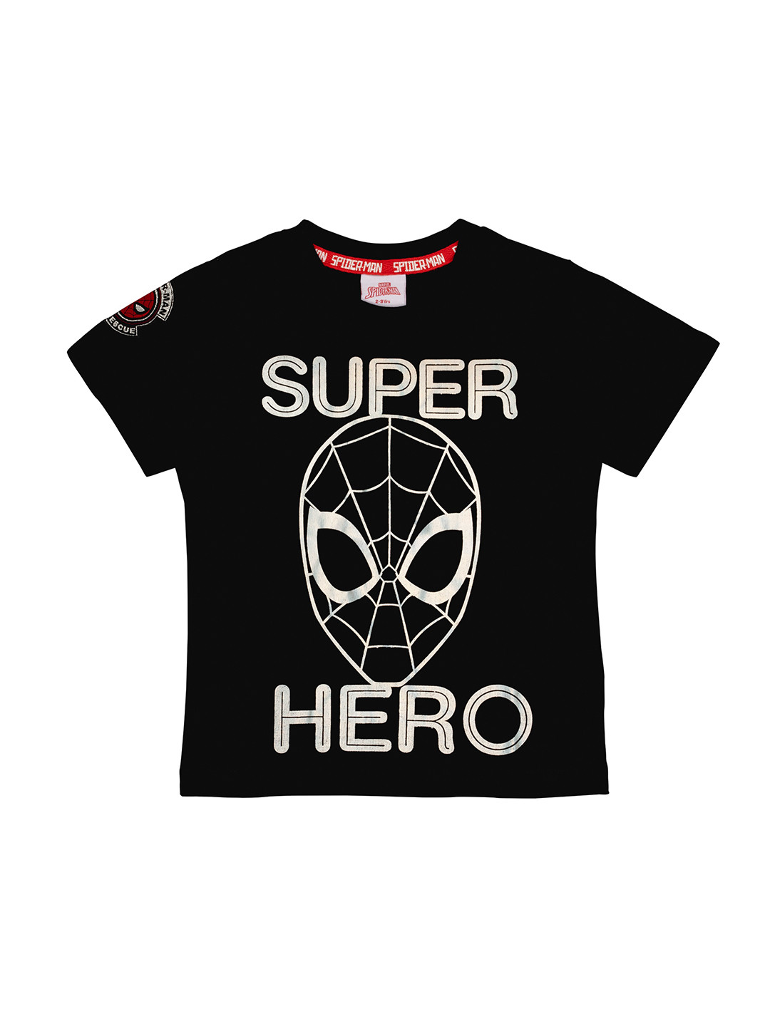 

Marvel Boys Black Printed T-shirt