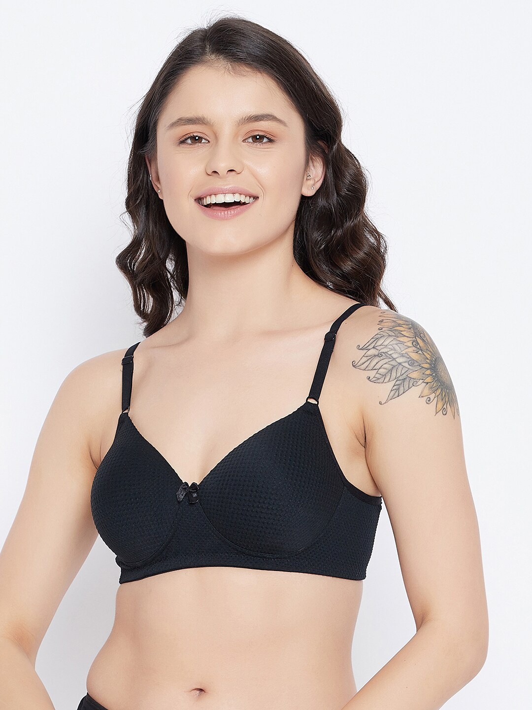 

Clovia Women Black Solid