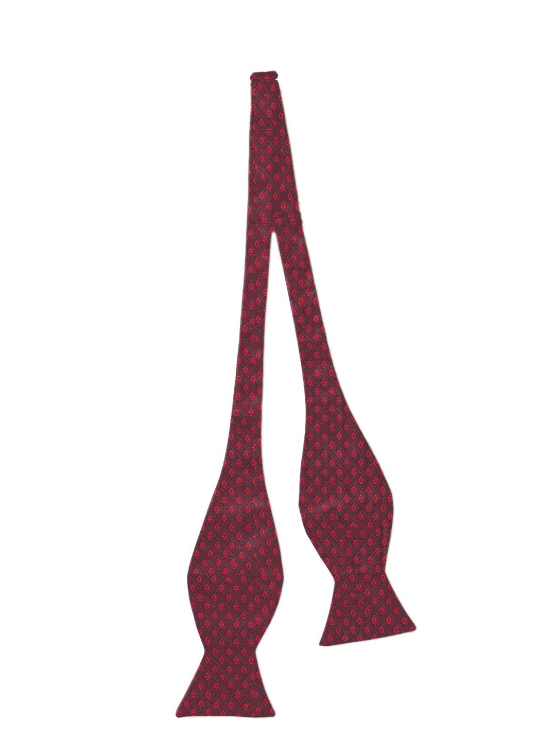 

Blacksmith Men Red Printed Bow Tie