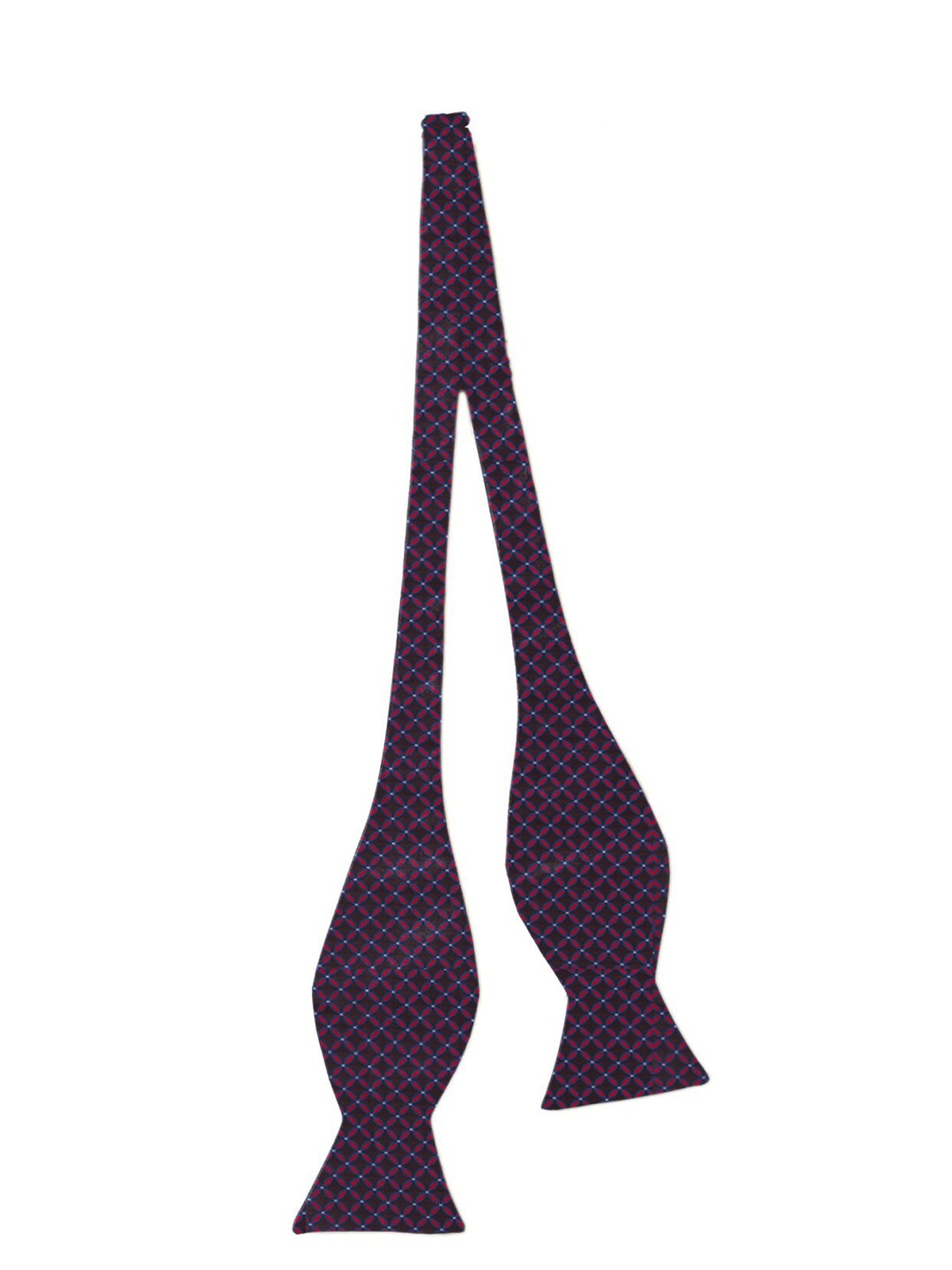 

Blacksmith Men Maroon & Multicoloured Printed Bow Tie