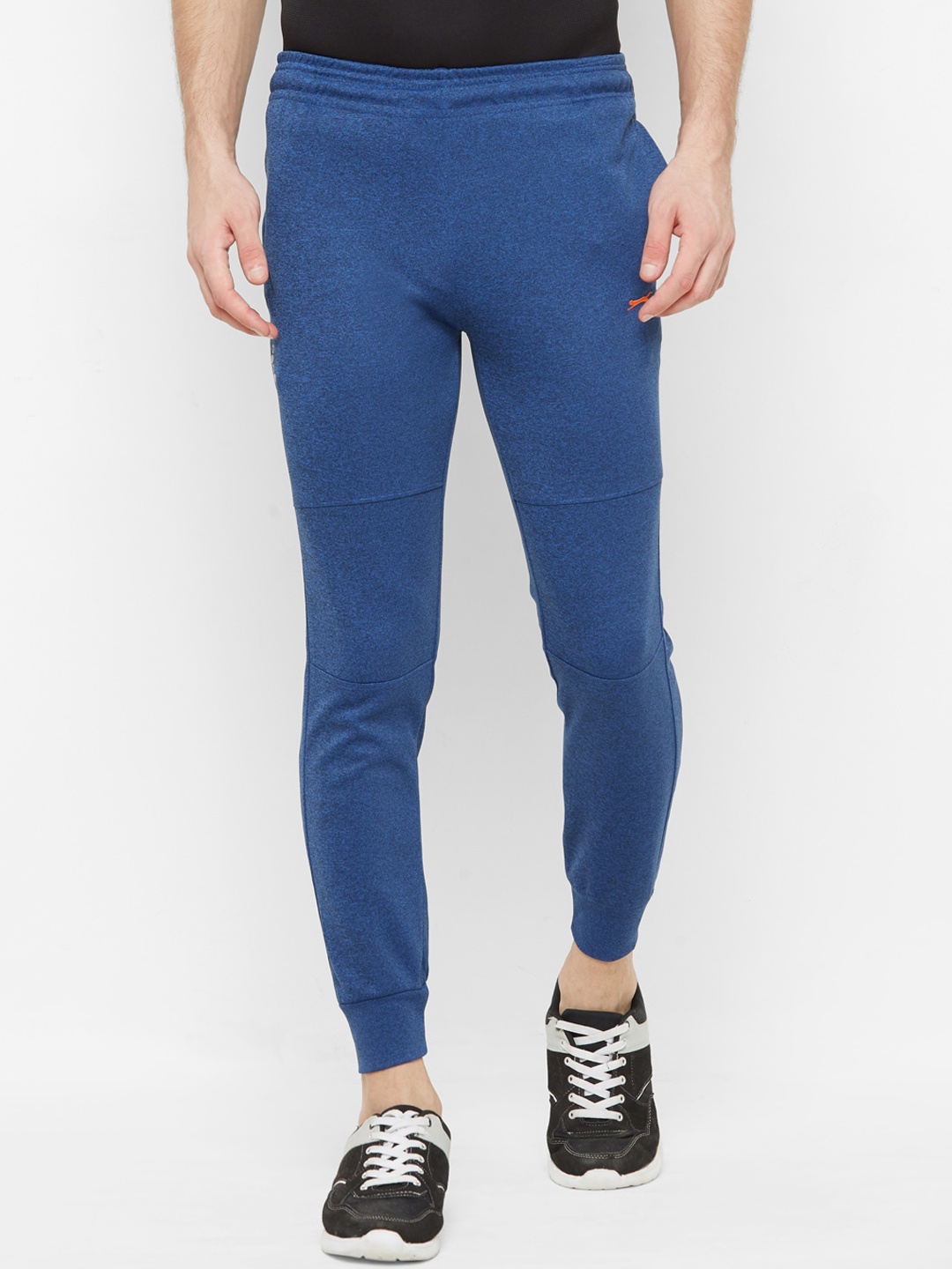 

Black Panther Men Blue Solid Slim-Fit Joggers