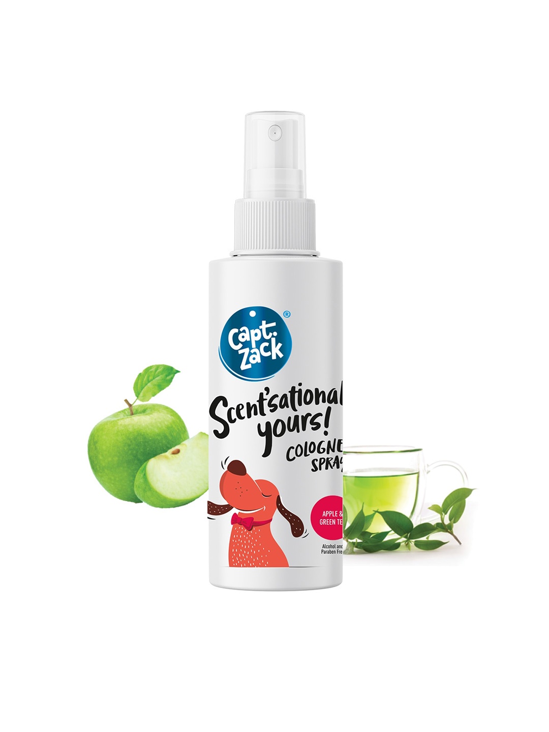 

Captain Zack Transparent & White Scentsationally Yours Dog Cologne