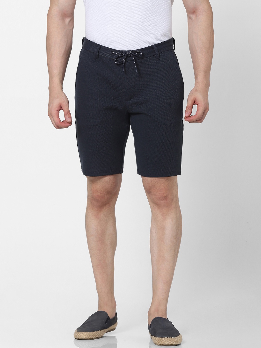 

Celio Men Navy Blue Regular Shorts