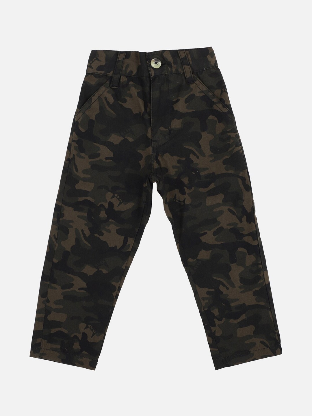 

Bodycare Kids Boys Fern Green Camouflage Pant