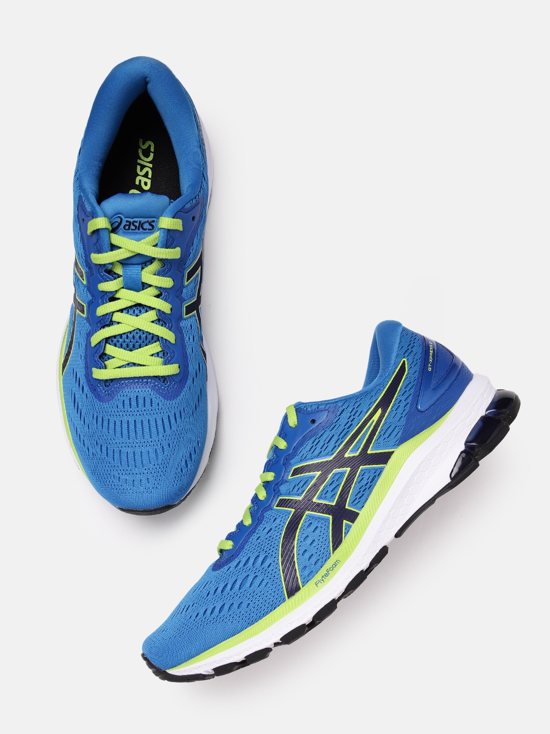 

ASICS Men Woven Design Gt-xpress 2 Running Shoes, Blue