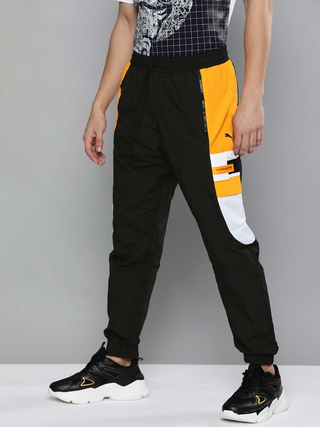 

Puma Motorsport Men Black Ferrari Race Statement Ferrari MSP Regular Fit Joggers