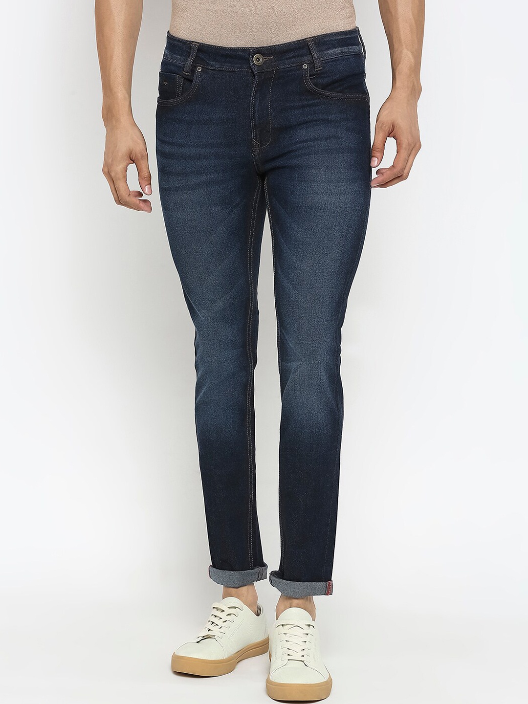 

Mufti Men Blue Skinny Fit Light Fade Stretchable Jeans