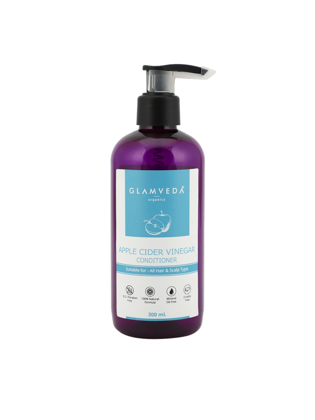 

Glamvedas Apple Cider Vinegar conditioner 300ml, Purple