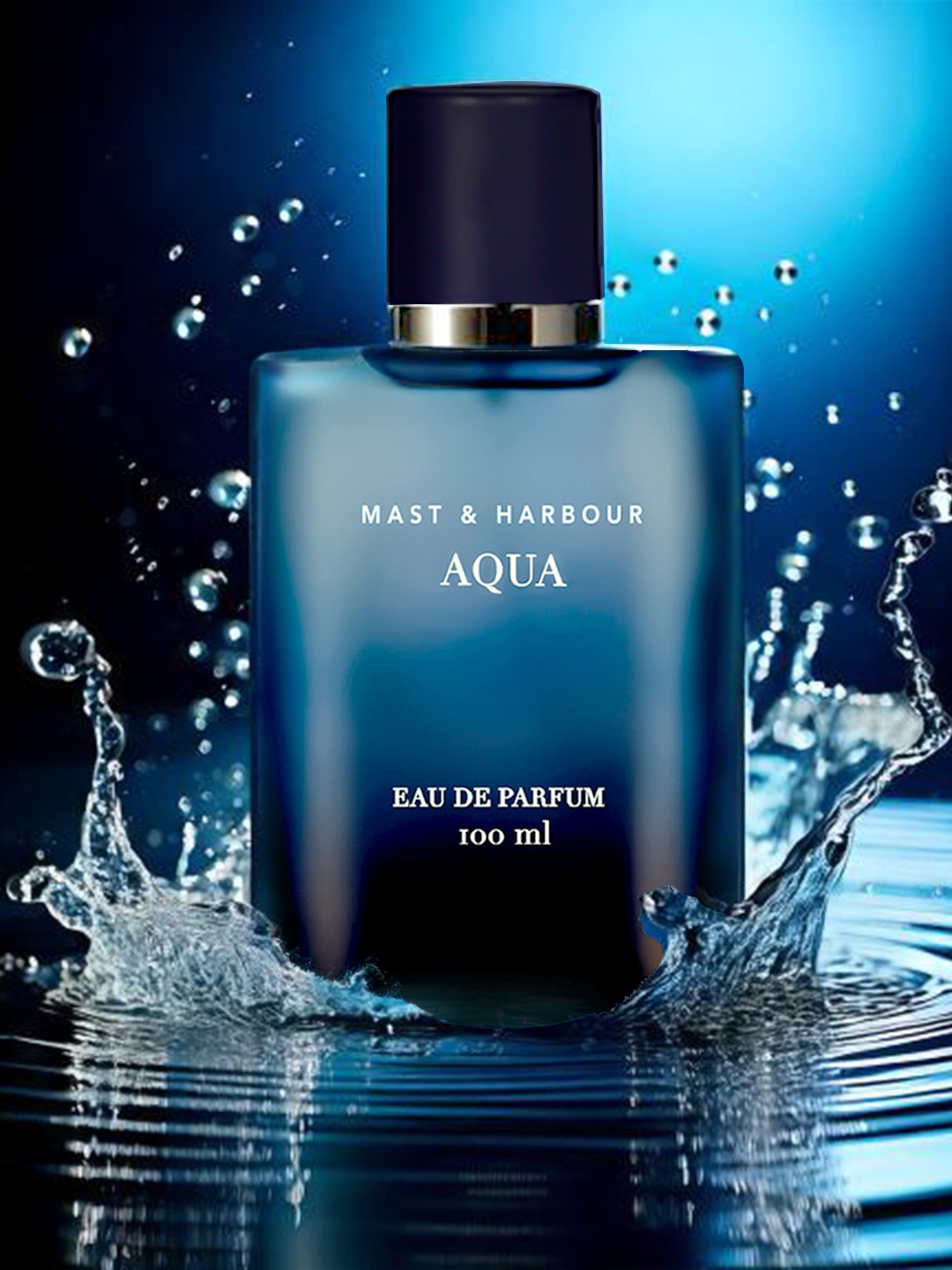 

Mast & Harbour Men Aqua Eau De Parfum 100 ml, Blue