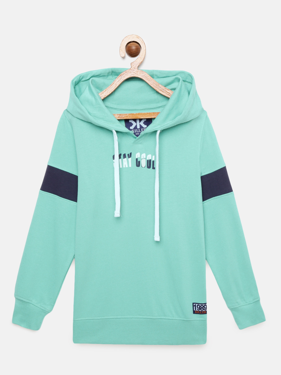 

Killer Boys Blue Hooded Pure Cotton Sweatshirt