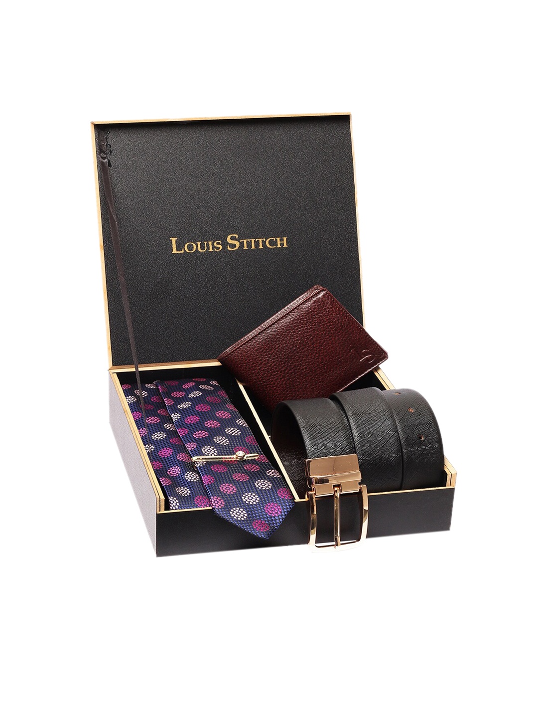 

LOUIS STITCH Men Accessory Gift Set, Purple