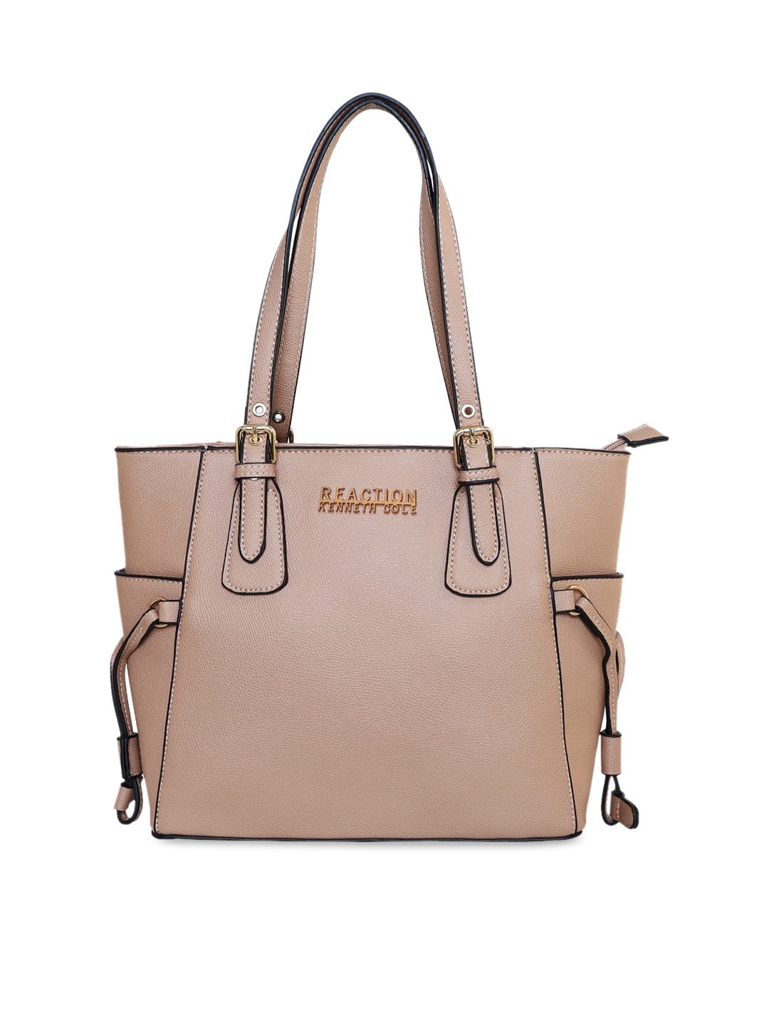 

Kenneth Cole Khaki PU Structured Shoulder Bag