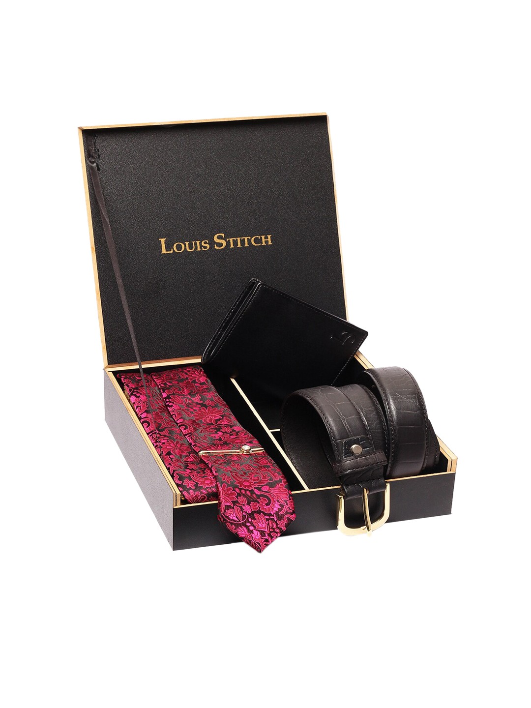 

LOUIS STITCH Men Accessory Gift Set, Purple