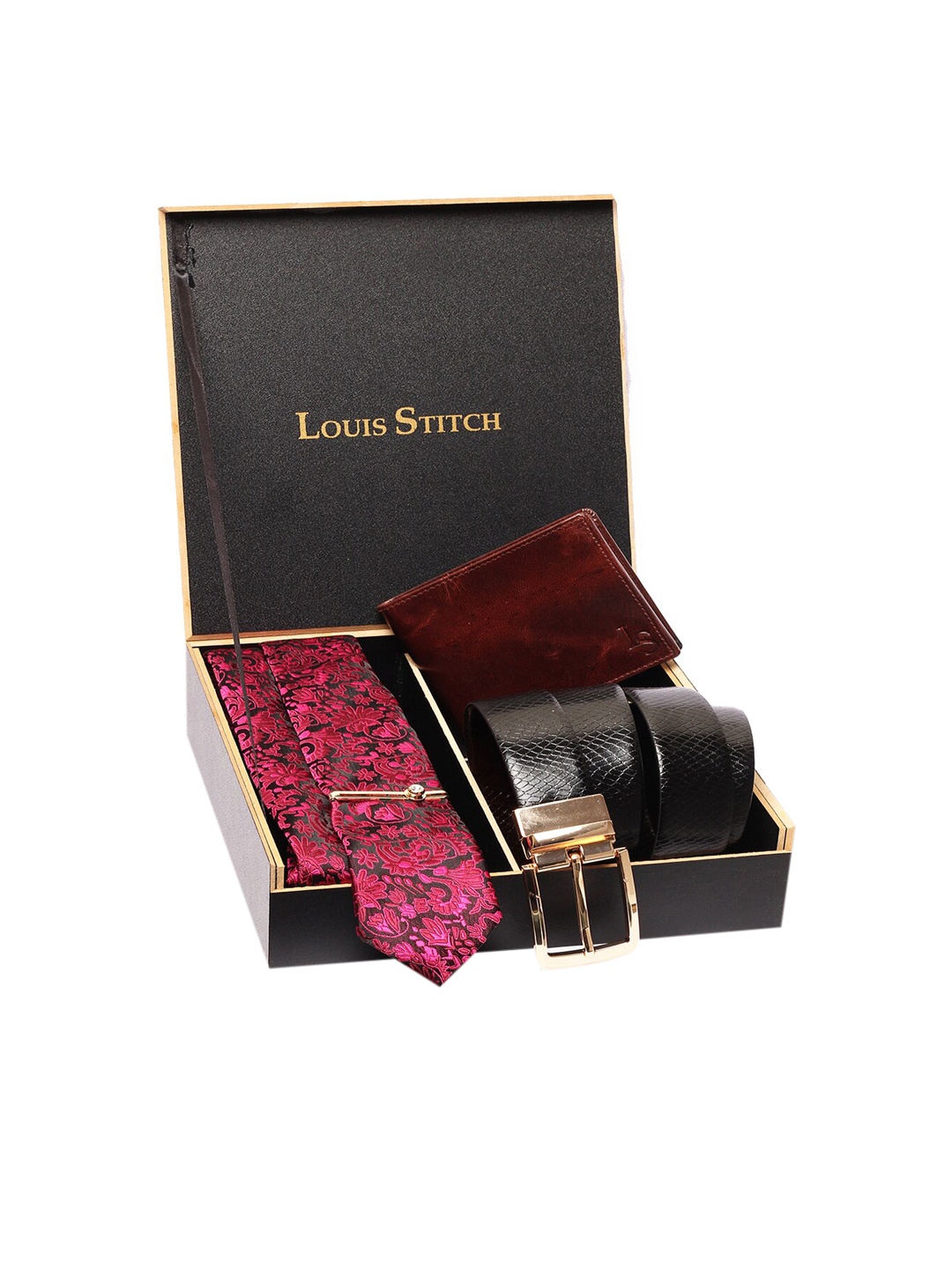 

LOUIS STITCH Men Accessory Gift Set, Purple