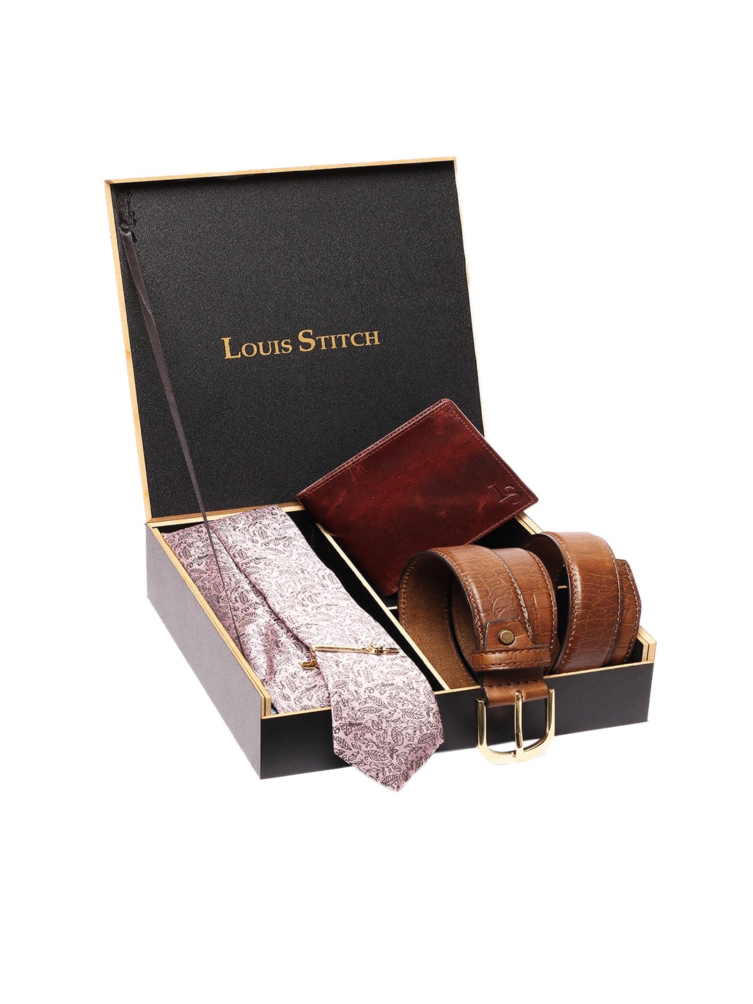 

LOUIS STITCH Men Pink Accessory Gift Set