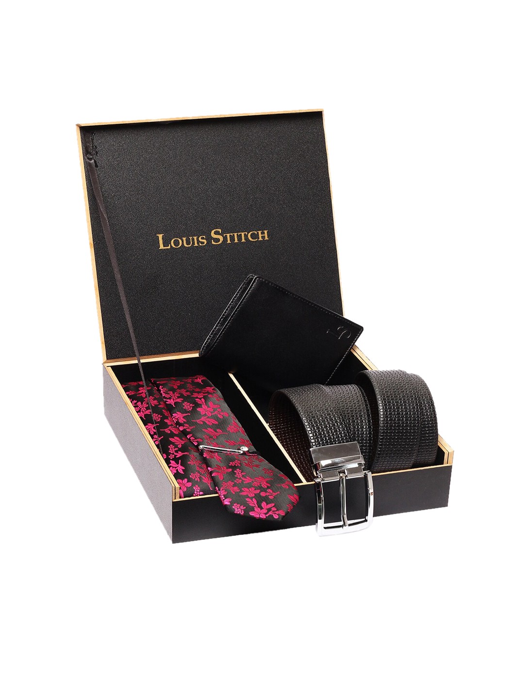 

LOUIS STITCH Men Purple Accessory Gift Set