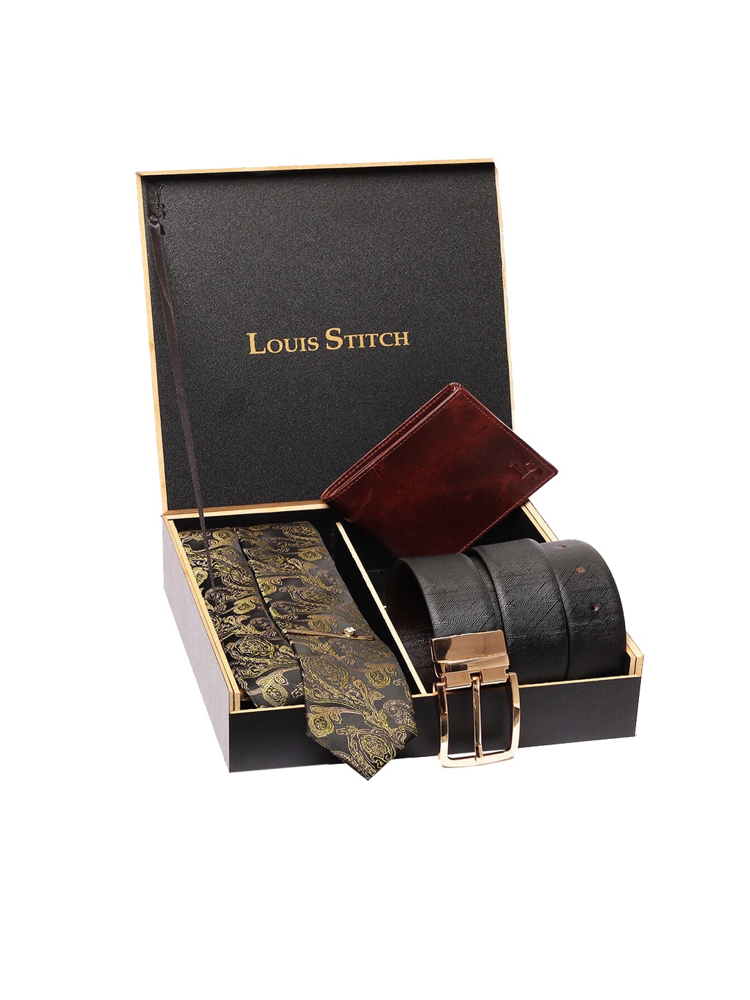 

LOUIS STITCH Men Accessory Gift Set, Green