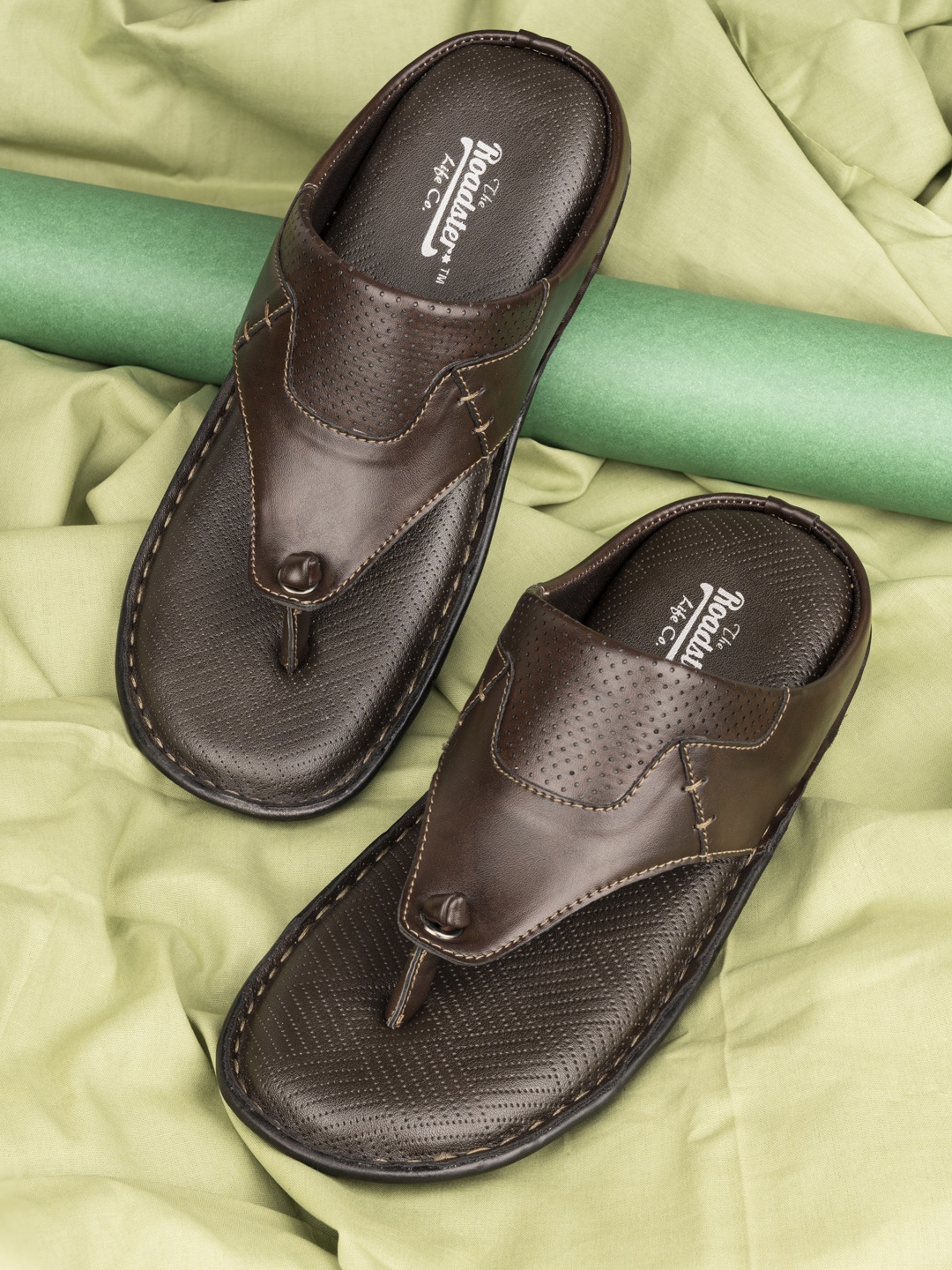 Roadster Men Brown Flip-Flops