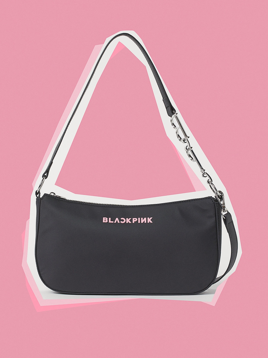 

H&M Women Black Small Shoulder Bag