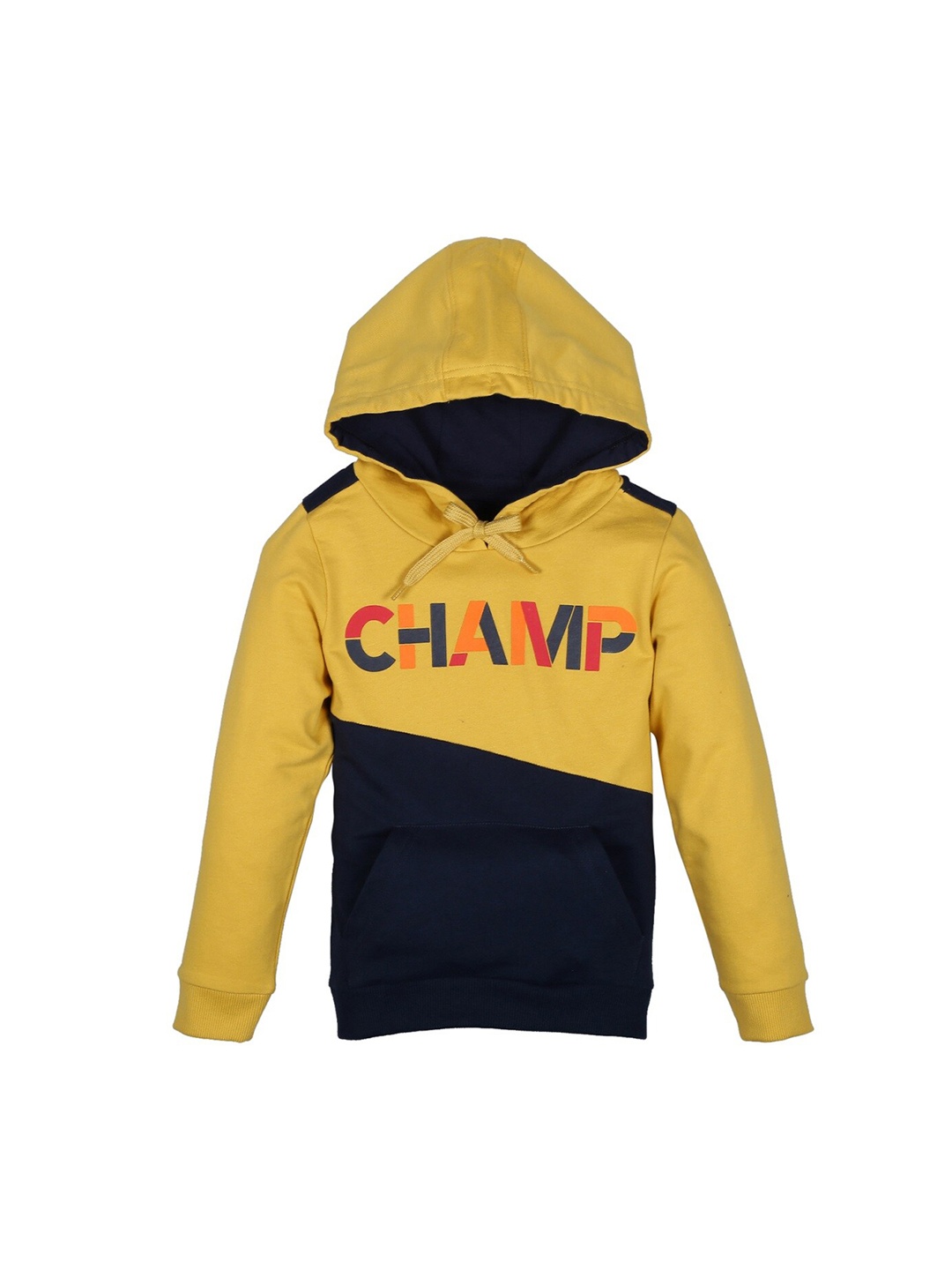 

PLUM TREE Boys Yellow Colourblocked Sweatshirt