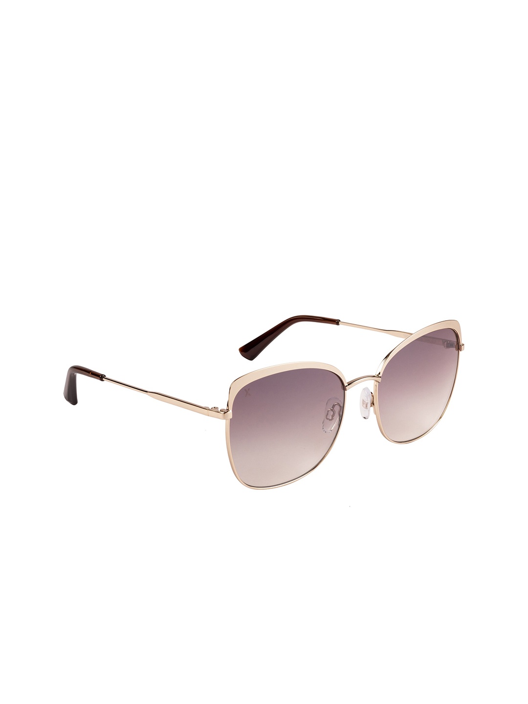 

XPRES Women Brown Lens & Gold-Toned Aviator Sunglasses - 1004 58018 144 C3