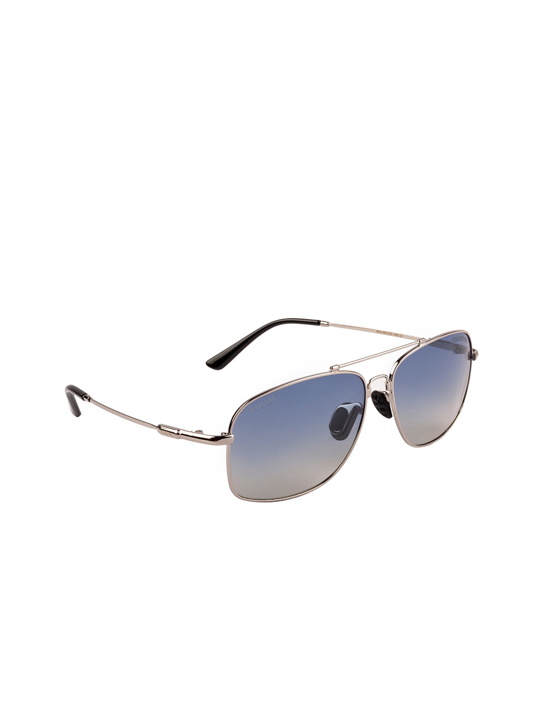 

EQUAL Unisex Blue Rectangular Sunglasses 7010 62013-136 C2