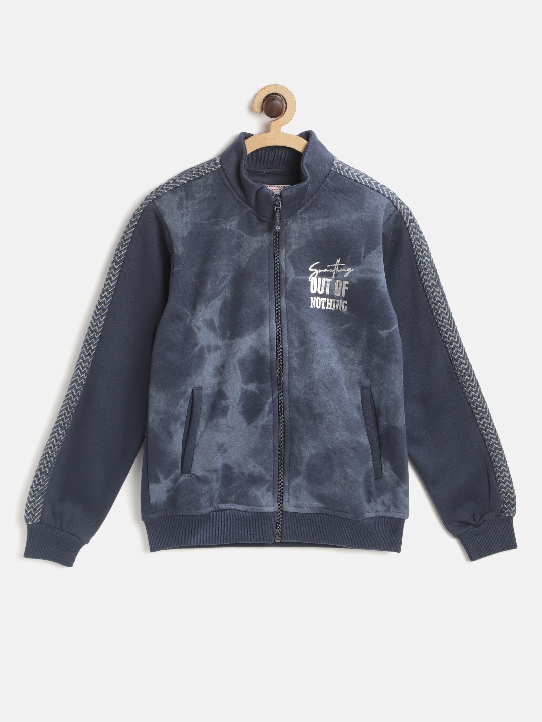 

Monte Carlo Girls Navy Blue Printed Sweatshirt
