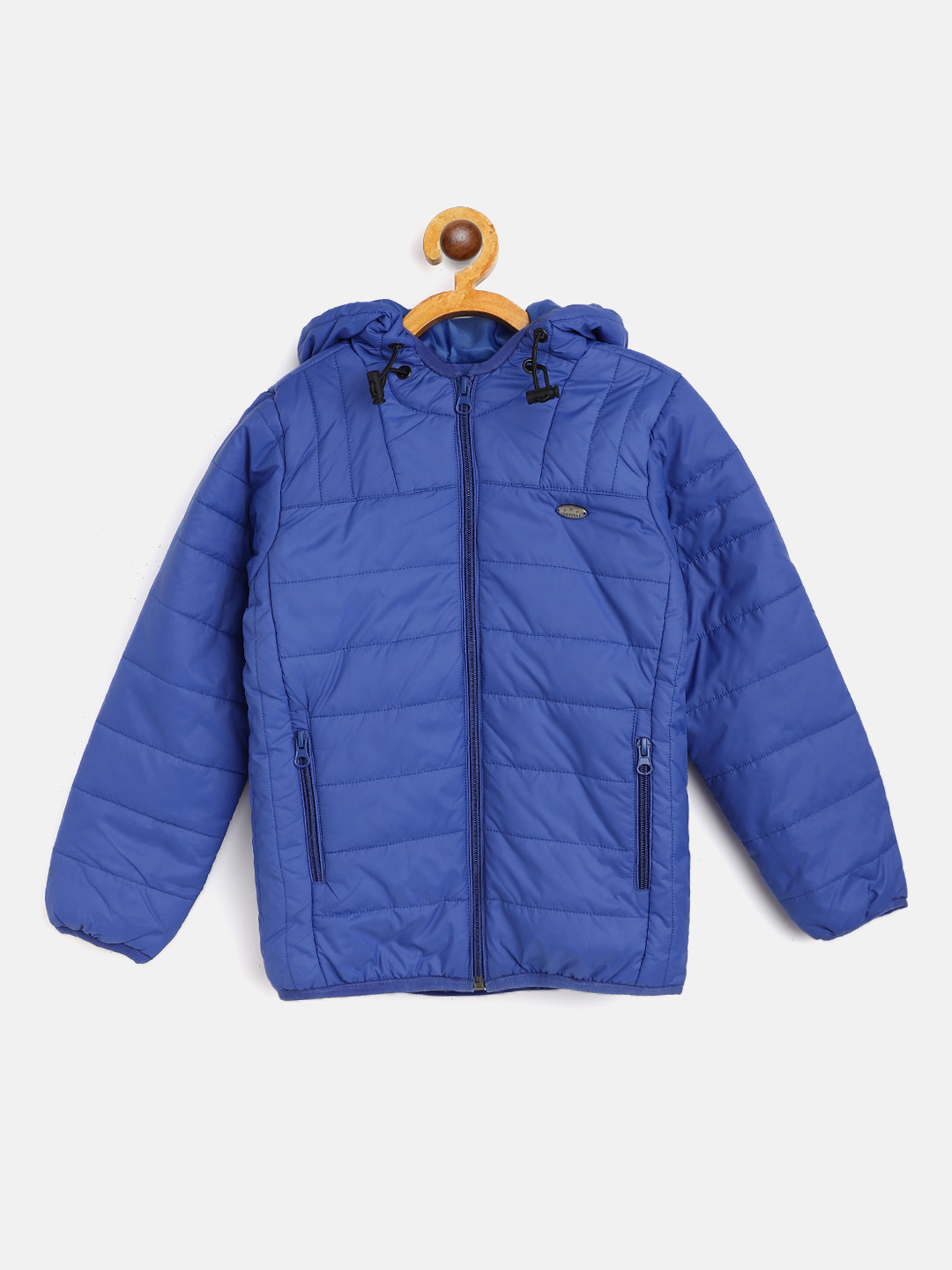 

Provogue Boys Blue Hooded Padded Jacket