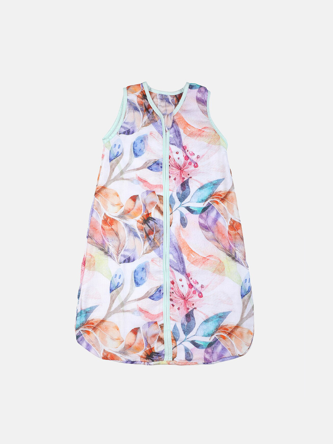 

Softsens Kids White & Blue Printed 4 Layer Sleeping Bag