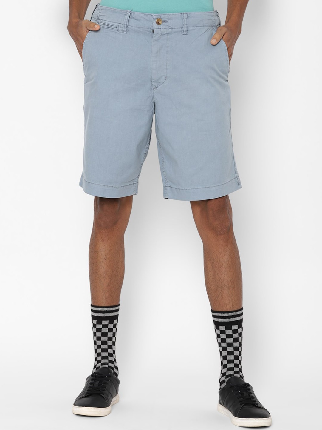 

AMERICAN EAGLE OUTFITTERS Men Blue Slim Fit Regular Shorts