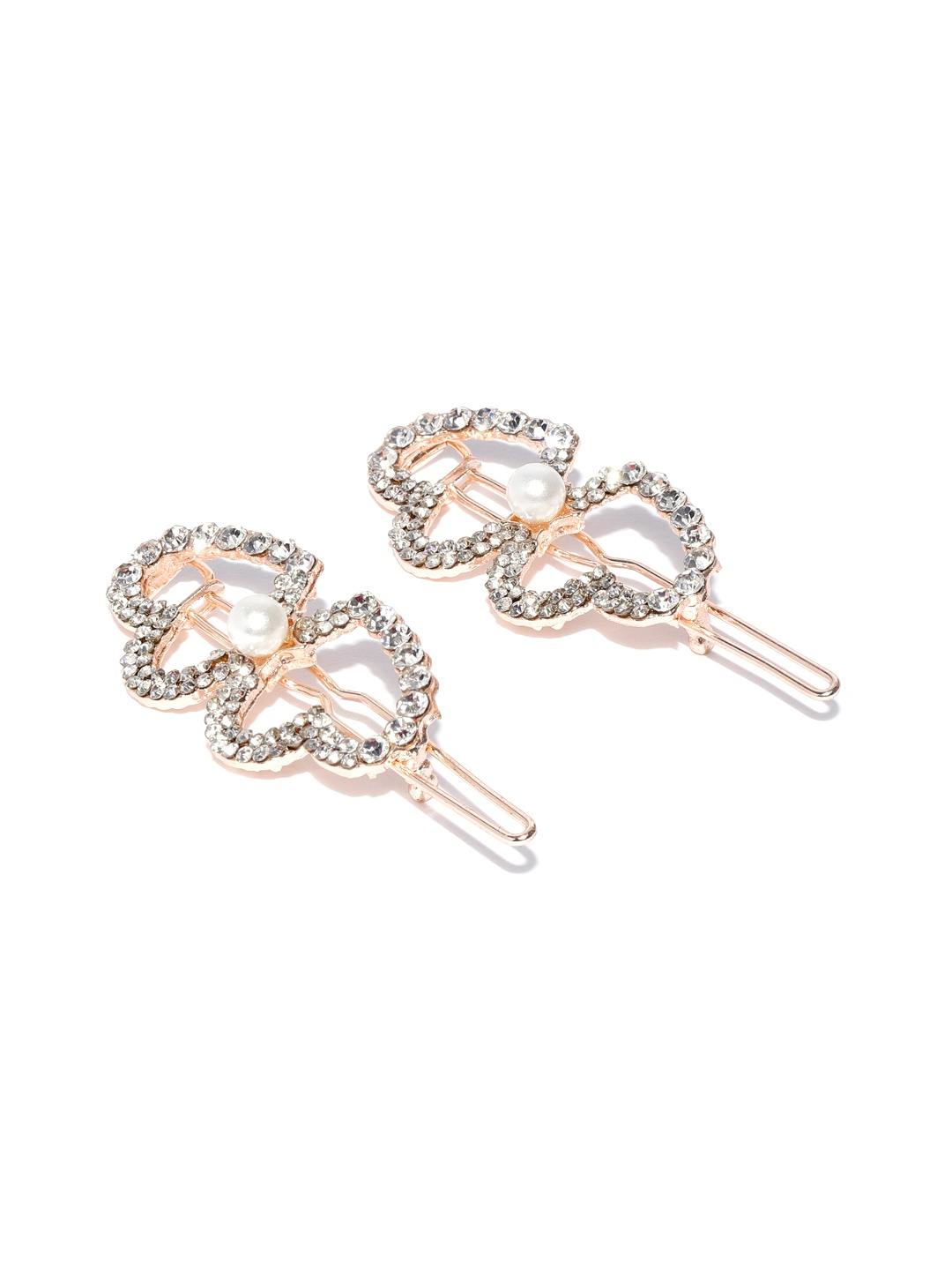 Kord Store Women Rose Gold Tic Tac Hair Clip