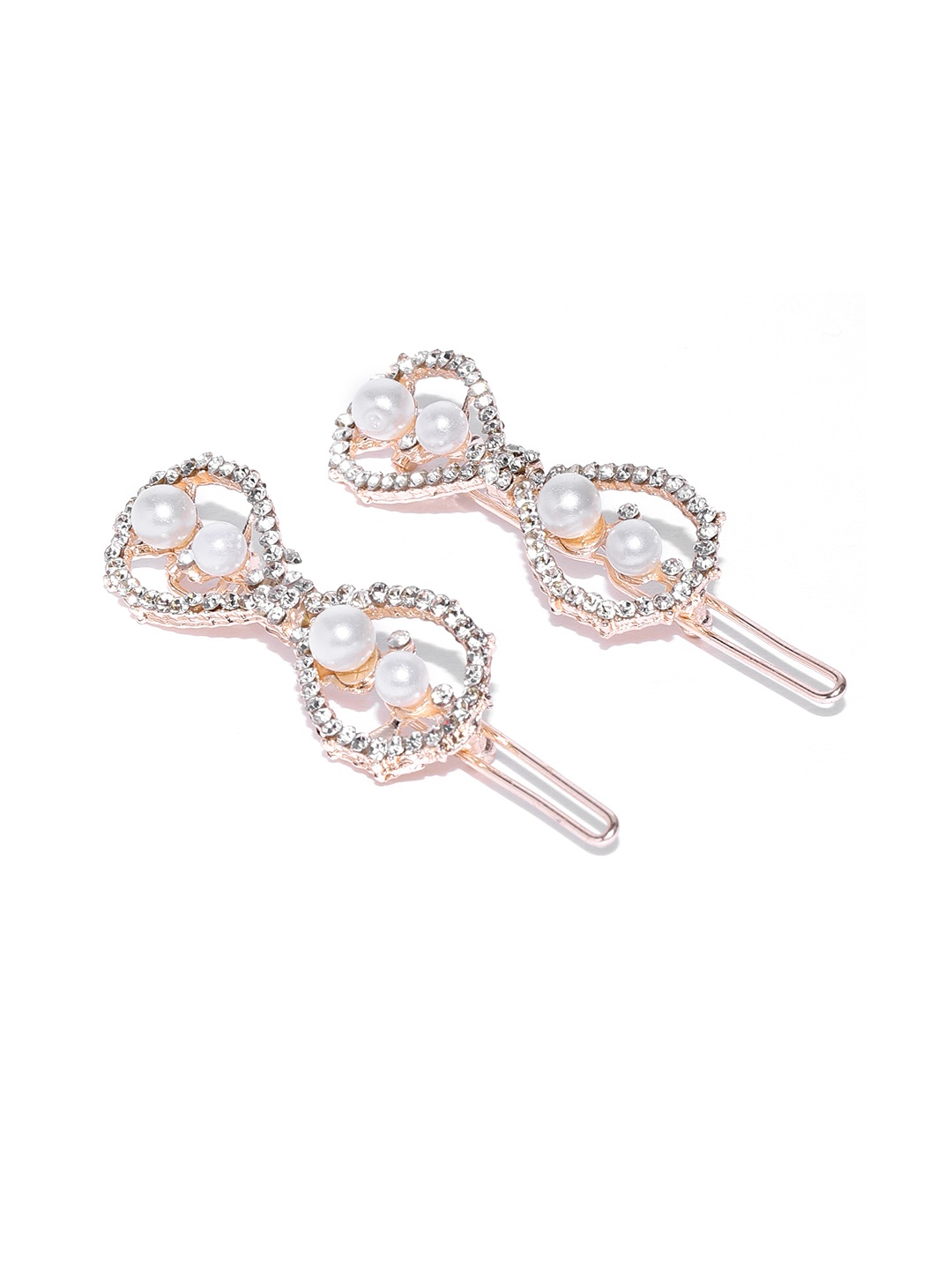 Kord Store Women Rose Gold Tic Tac Hair Clip