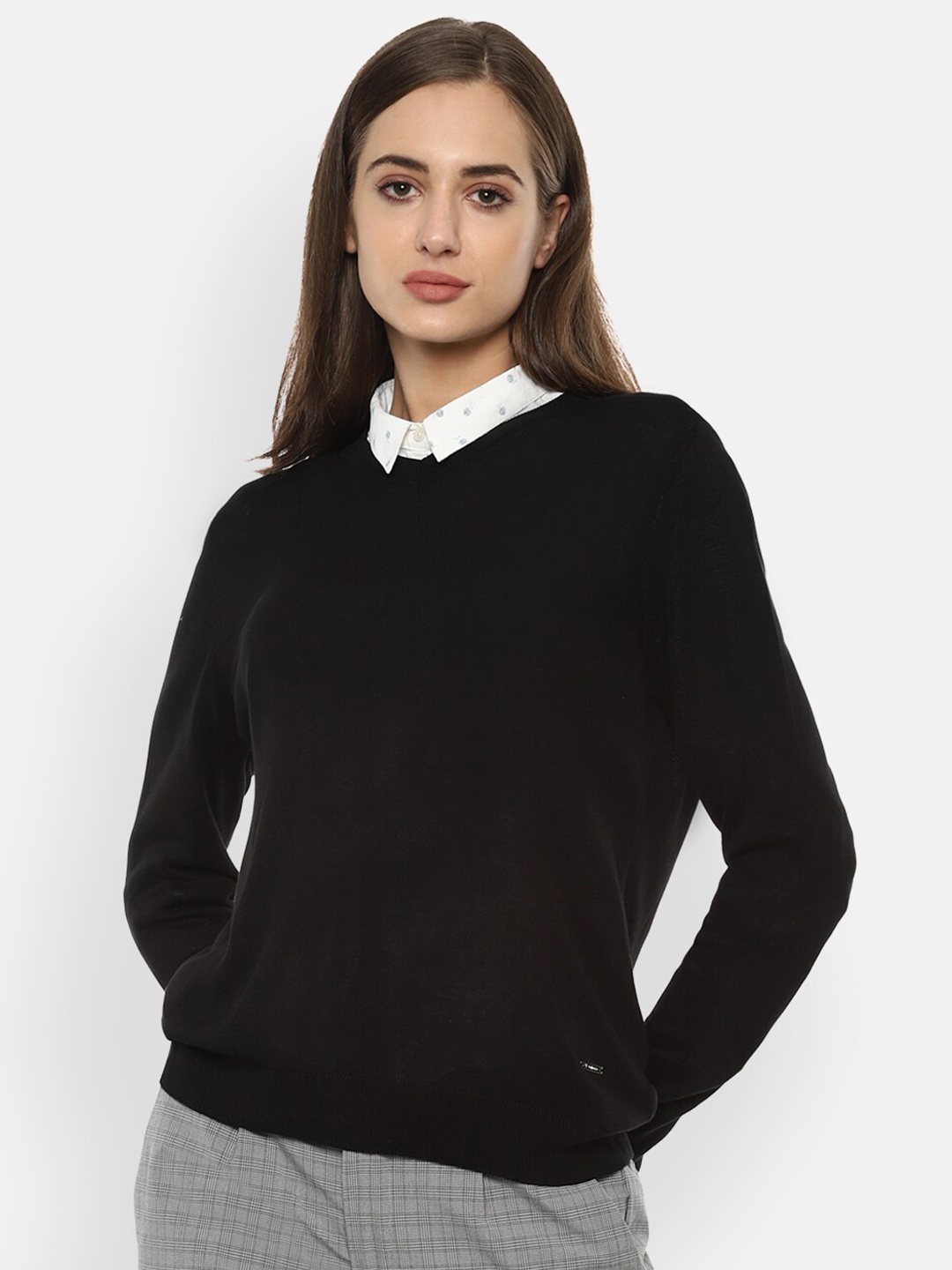 

Van Heusen Woman Women Black Pullover