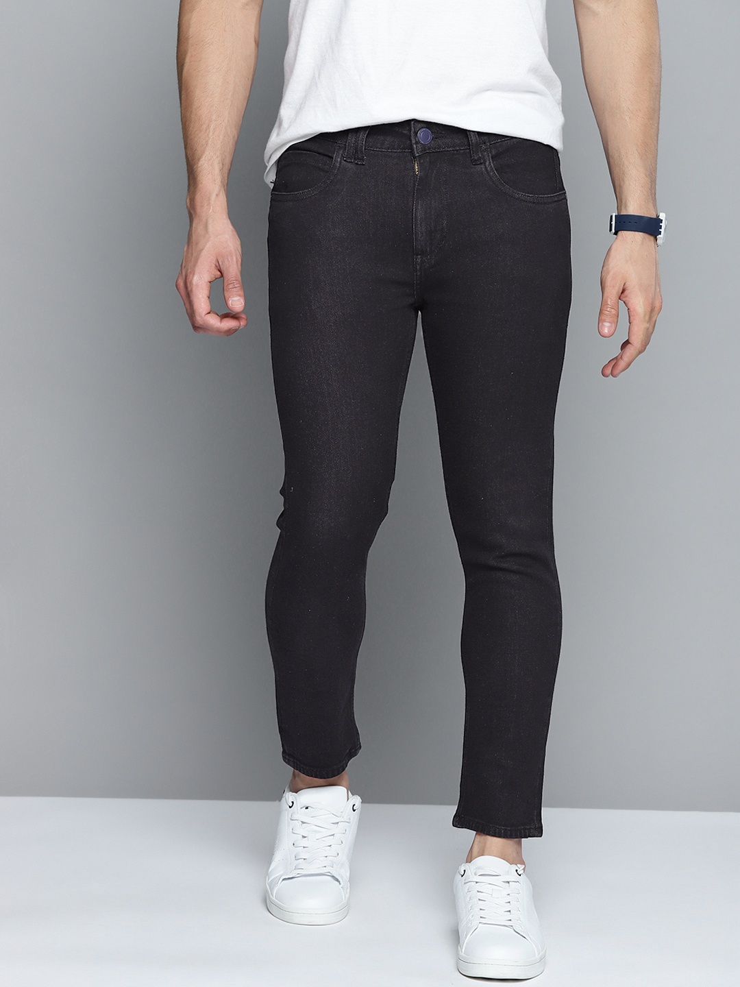 

Mast & Harbour Men Black Skinny Fit Stretchable Jeans