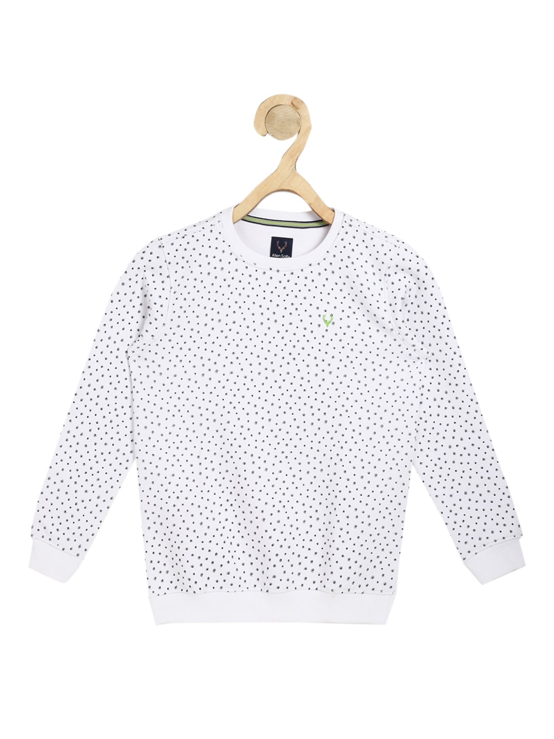 

Allen Solly Junior Boys White Printed Sweatshirt