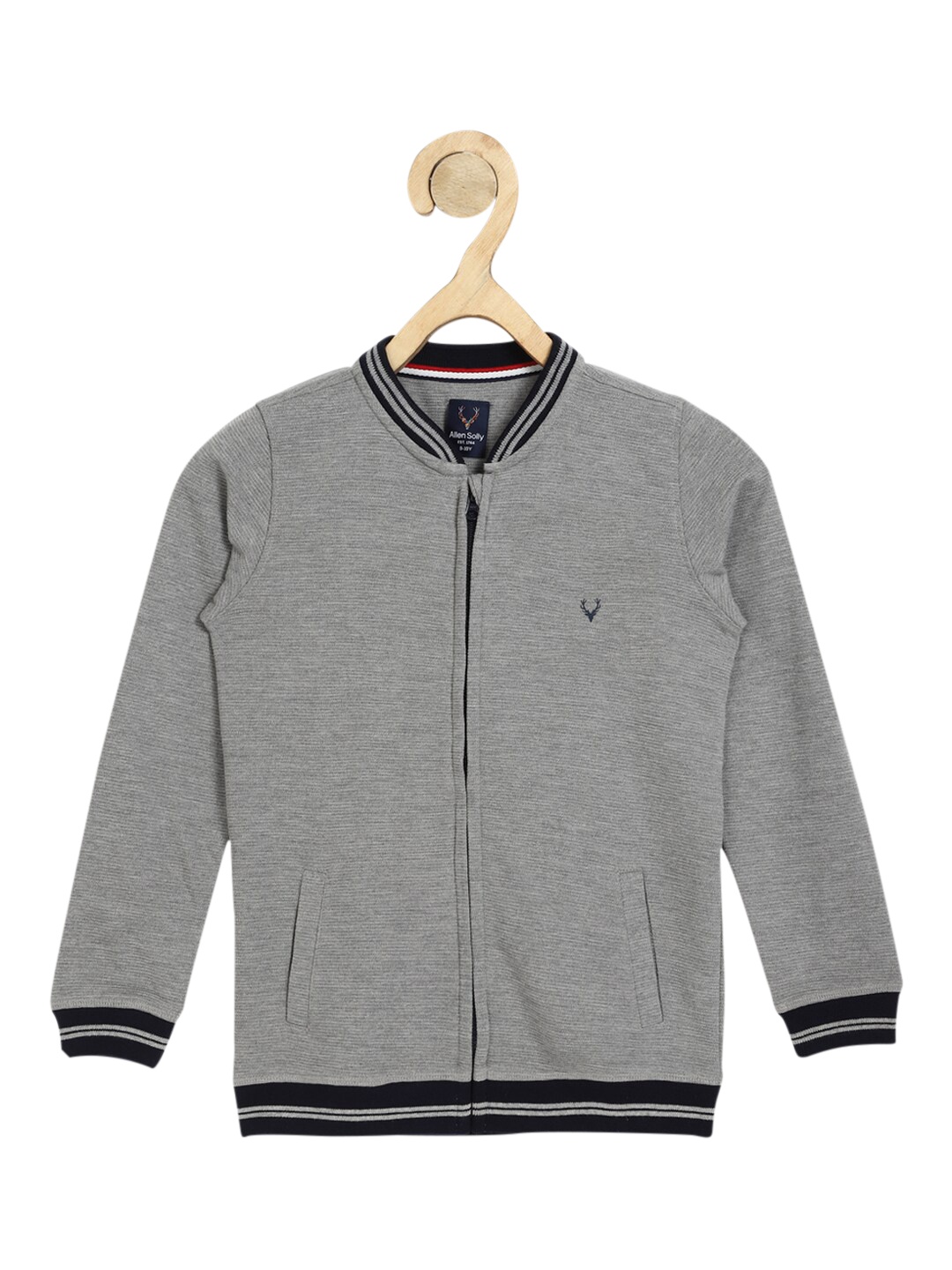 

Allen Solly Junior Boys Grey Sweatshirt