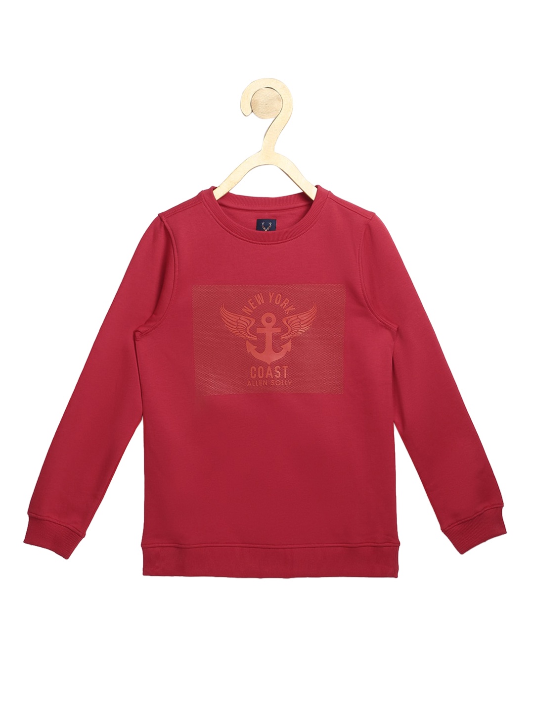 

Allen Solly Junior Boys Red Sweatshirt