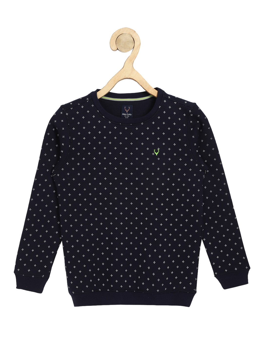 

Allen Solly Junior Boys Navy Blue Printed Sweatshirt