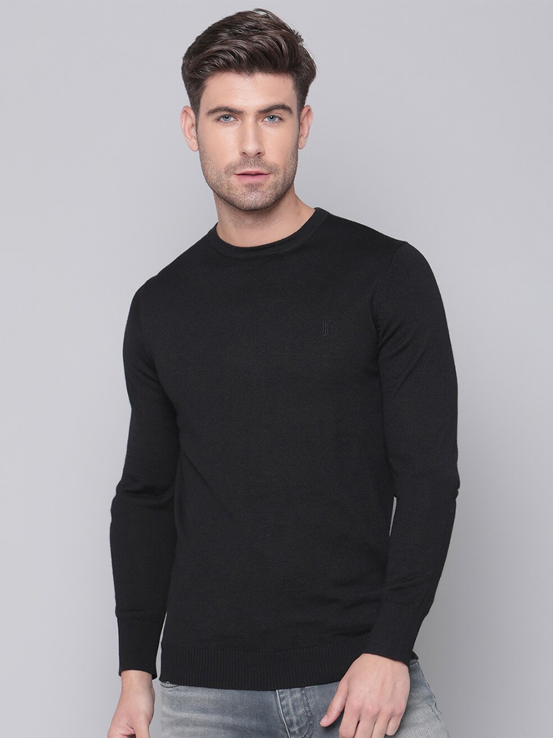 

Bruun & Stengade Men Black Pullover
