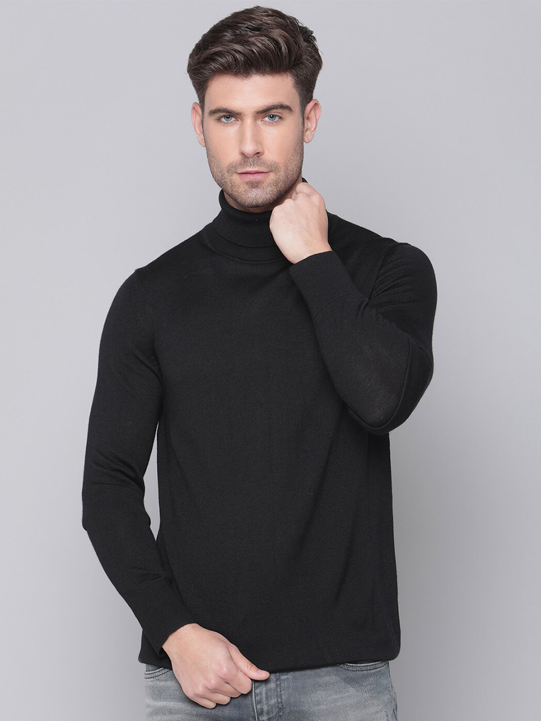 

Bruun & Stengade Men Black Pullover