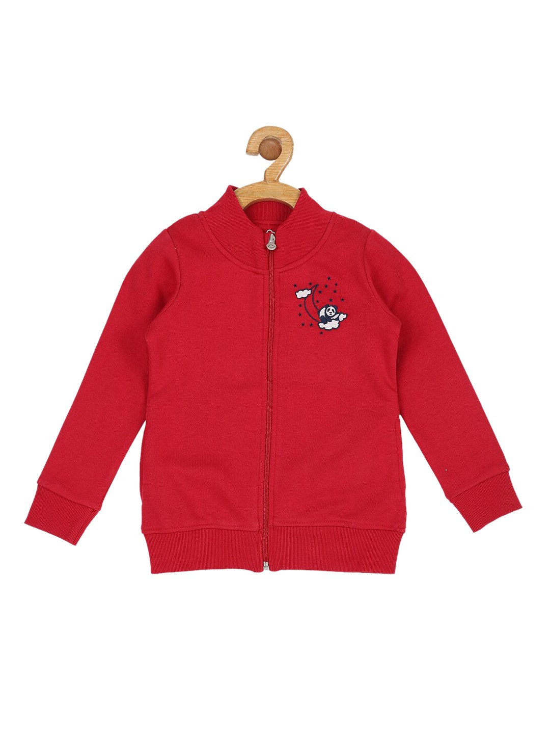 

Sweet Dreams Girls Red Solid Tracksuit