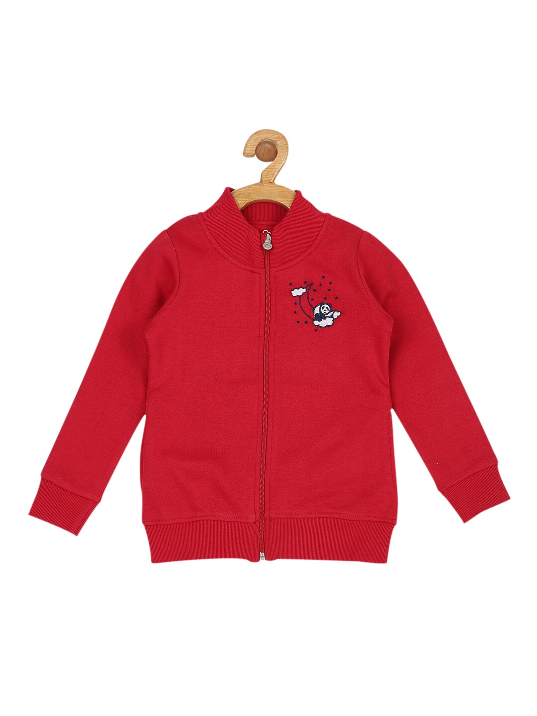 

Sweet Dreams Girls Red Solid Tracksuit