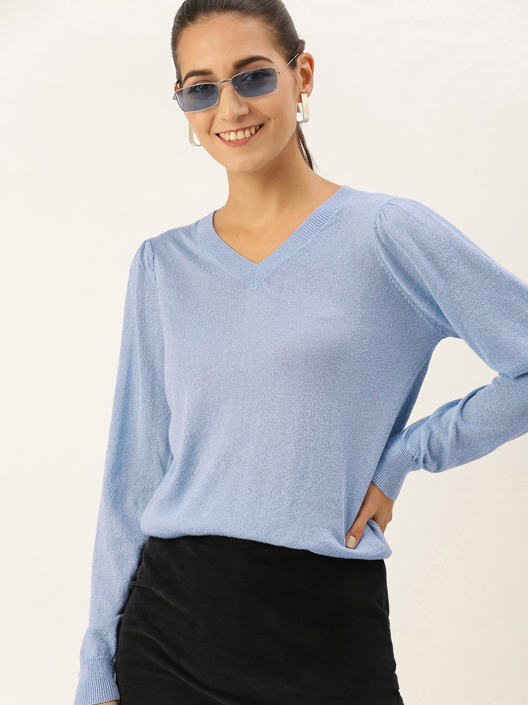 

AND Blue Regular Top