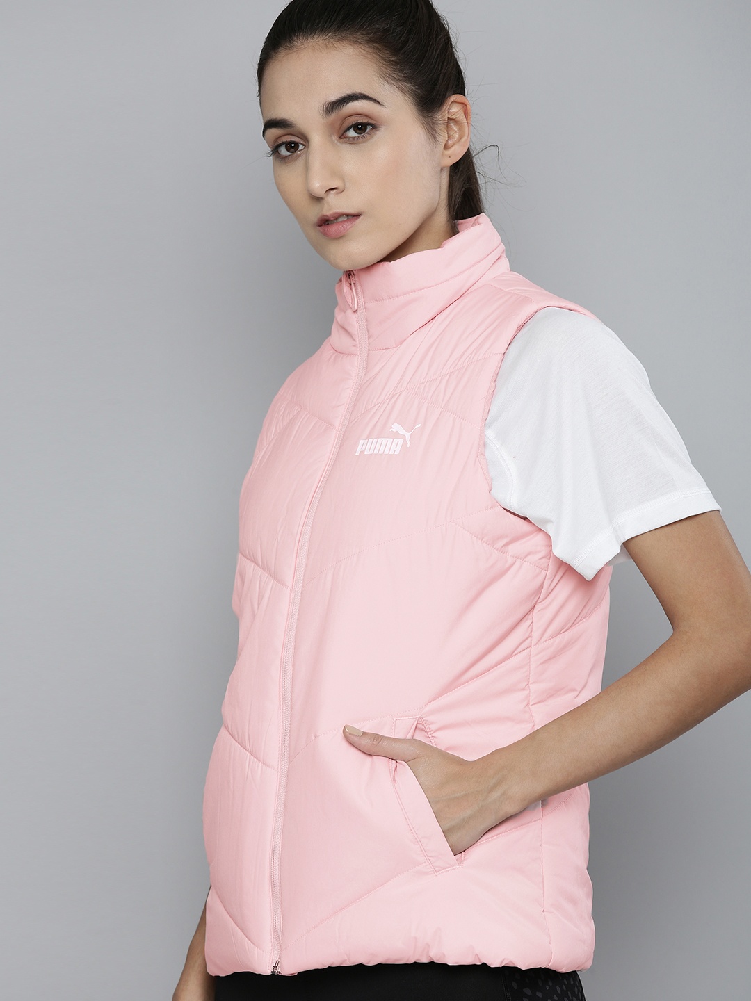 

Puma Women Pink Padded Jacket