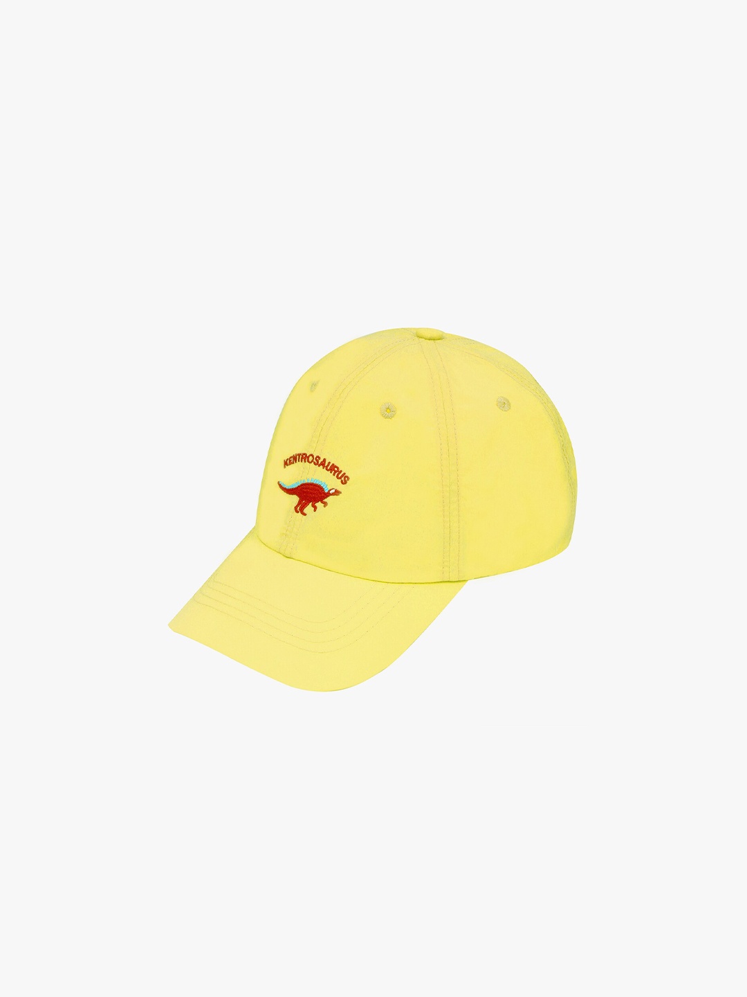 

POKORY Unisex Kids Yellow & Red Printed Baseball Cap