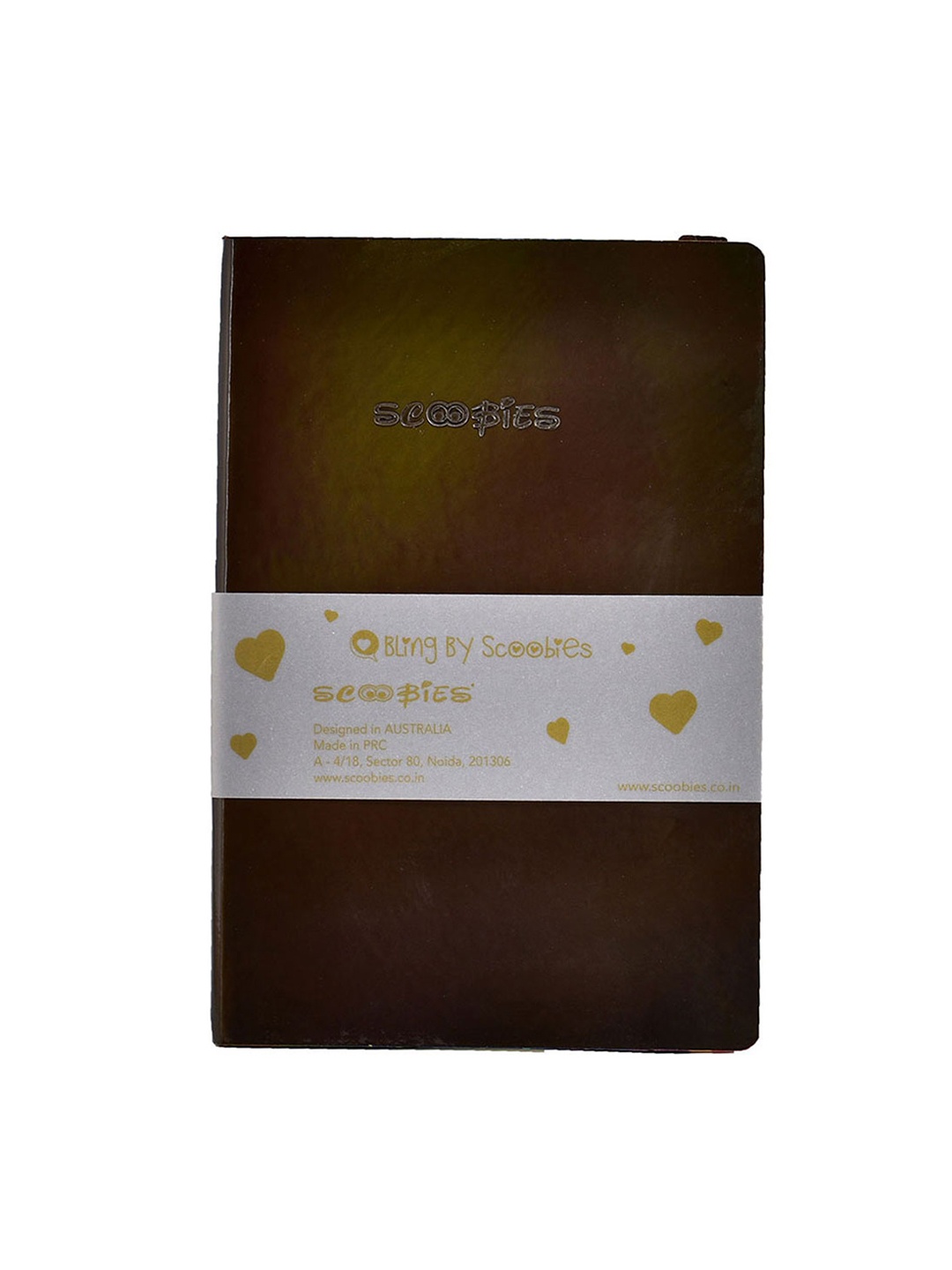 

SCOOBIES Kids Brown Burninsh Bombshell Diary