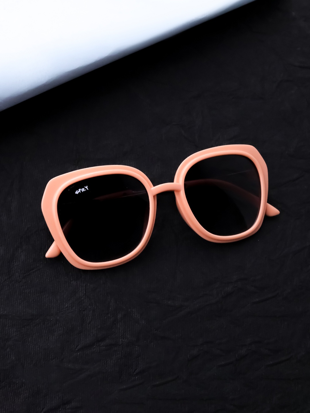 

Spiky Unisex Kids Blue Lens & Pink Square Sunglasses with UV Protected Lens