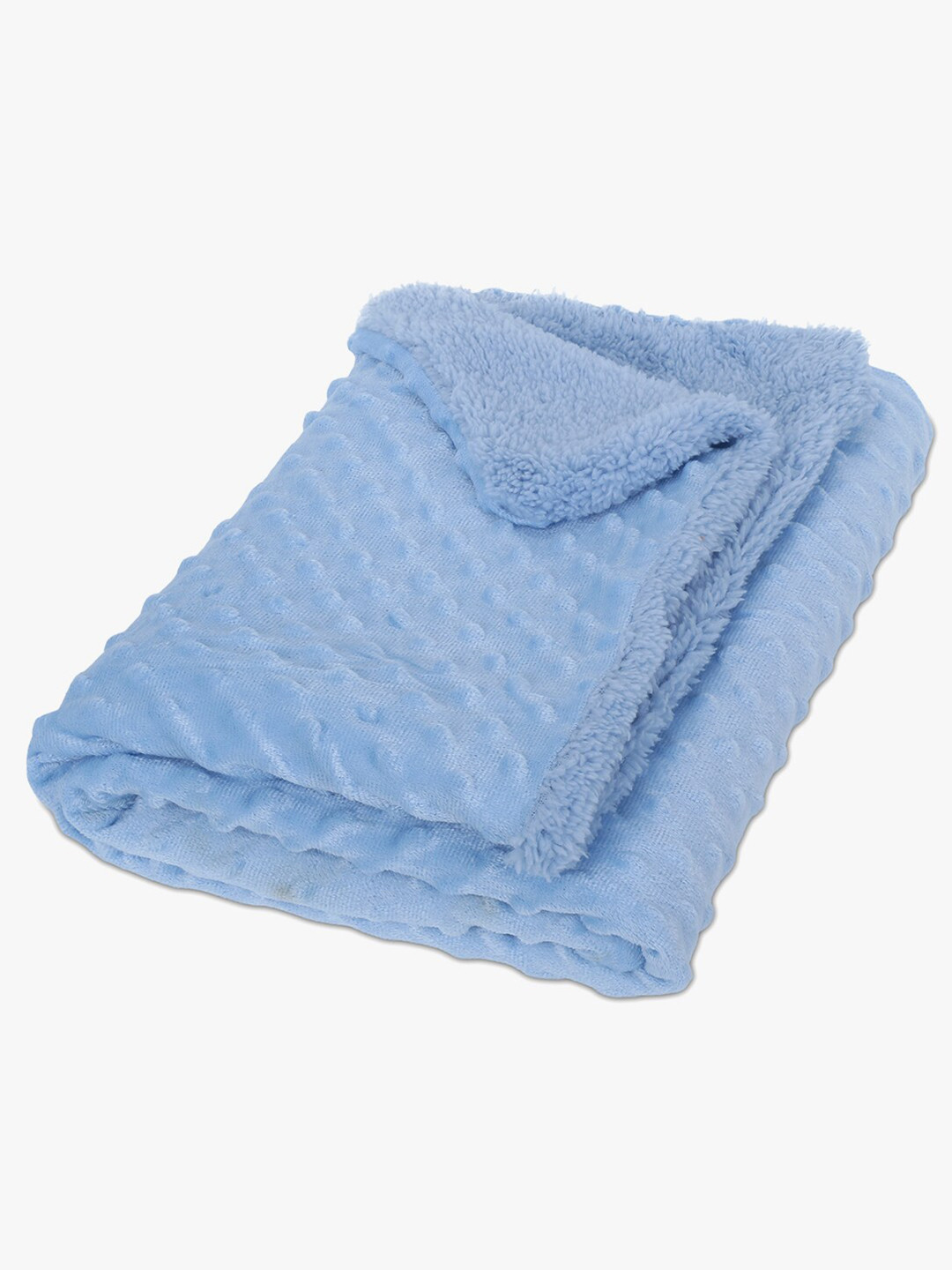 

POKORY Blue 210 GSM AC Room Single Bed Blanket