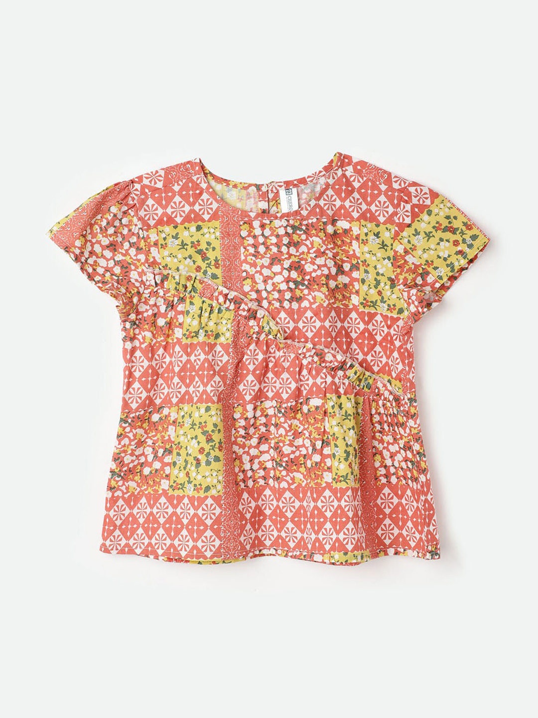 

Cherokee Multicoloured Floral Regular Top, Multi