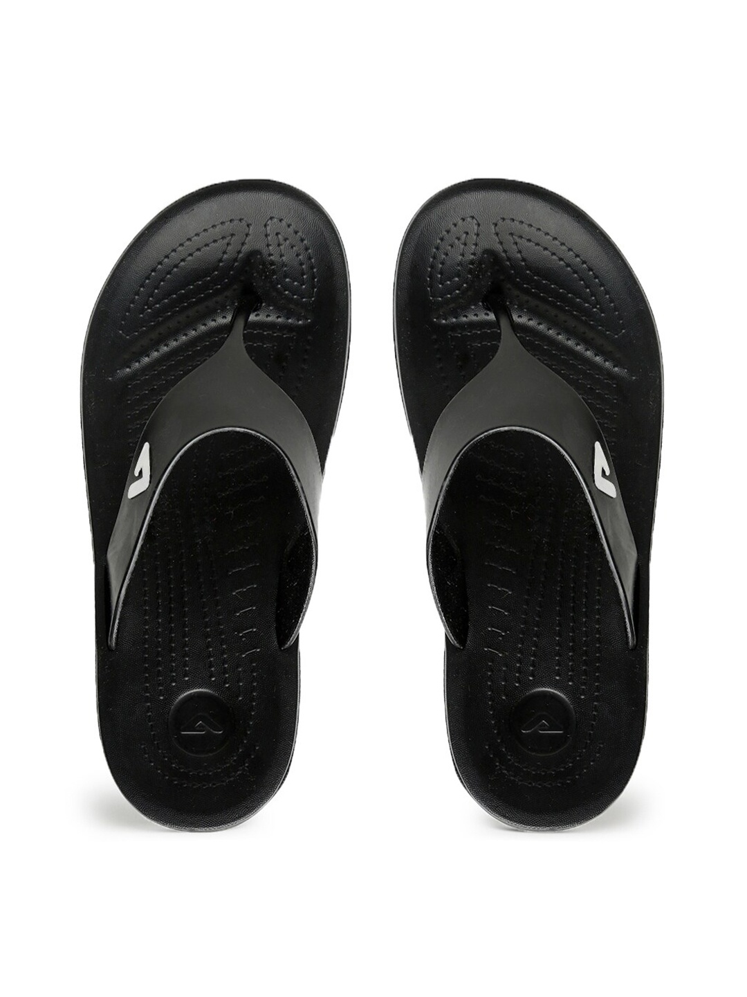 

Adda Men Black Rubber Thong Flip-Flops